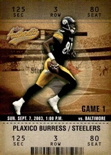 2003 Fleer Authentix #50 Plaxico Burress