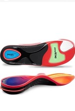 Plantar Fasciitis Orthotic Insole for Flat Feet, High Arch Support Inserts Wo...