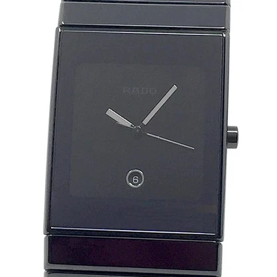 RADO (like new & unworn) L 31x27mm Diastar Ceramica Silver-Hands Jubile Keramik - Bild 1 von 4
