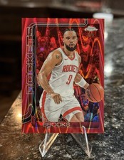 2025-26 NBA Topps Chrome DILLON BROOKS #5/5 RED RAYWAVE REFRACTOR Rockets Suns