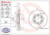 Bremsscheibe Vorderachse FüR Nissan Cabstar NT400