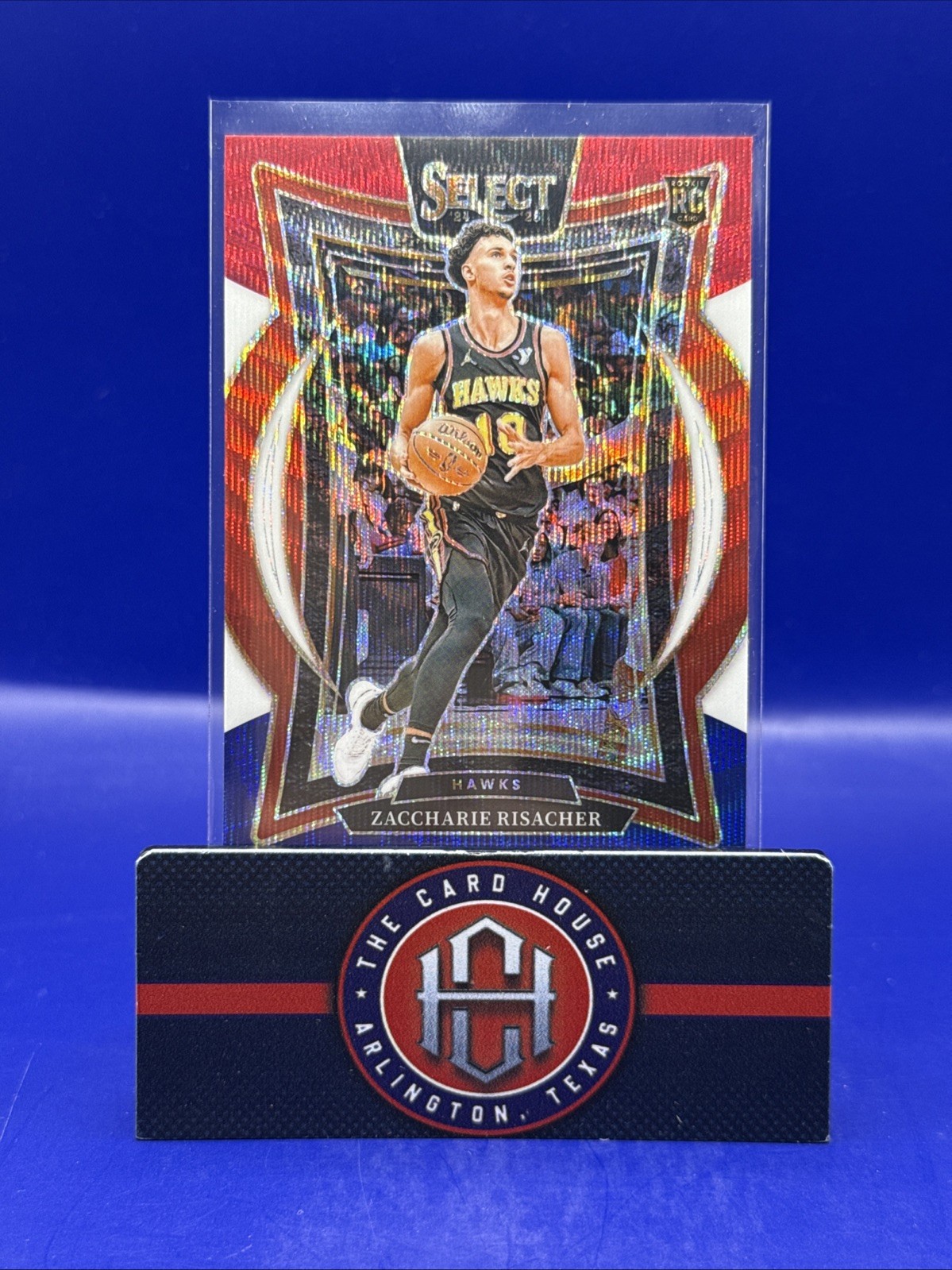 2024-25 Select Zaccharie Risacher Rookie RC Tri Color Concourse Hawks JM1