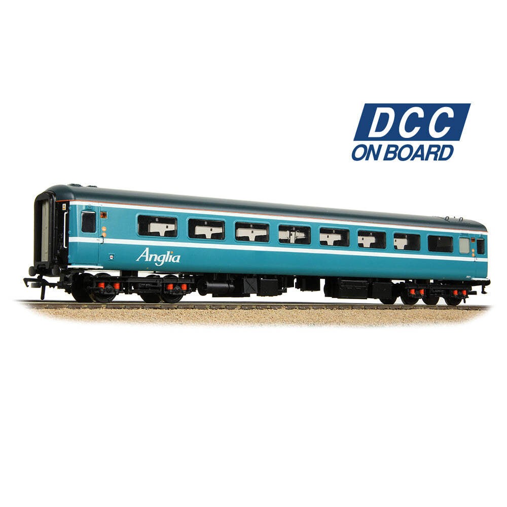 Bachmann 39-676DC OO Gauge BR Mk2F TSO Tourist 2nd Open Coach Anglia