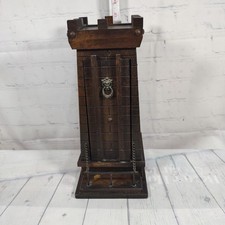 Vintage MCM 12 Tall Medieval Castle Lined Jew...