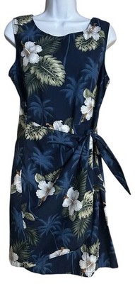 Pacific Legend hawaiian Dress Womens Sz 2XL 100% Cotton Hawaii USA