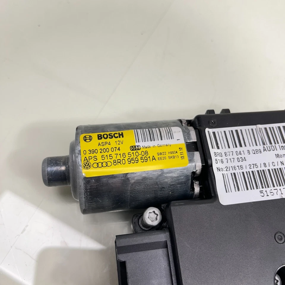 ✅ Actuador motor techo corredizo trasero Audi Q5 8R0959591A 2009-2017 OEM 0390200074 Foto 3 de 4