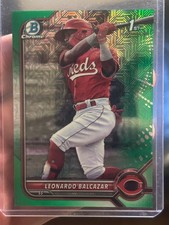   Leonardo Balcazar  Bowman 1st Green Prizm /99