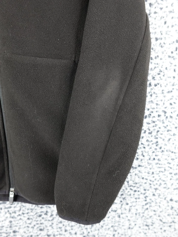 Chaqueta polar FIGS negra con cremallera completa para hombre mediana Primaloft poliéster reciclado WXX Foto 4 de 4