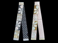 Twill Silk Scarf Ribbon Necktie ,Bag accessories,Headband,skinny scarf for bag