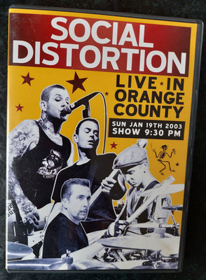 Social Distortion Live in Orange County DVD House of Blues 2003 Konzert Sehr gut