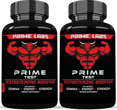 (2 Pack) Men's Testosterone Booster - Stamina, Endurance, & Strength Booster