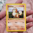 The Pokémon Company Growlithe 1st Edition Base Set Shadowless 028/102 60 HP