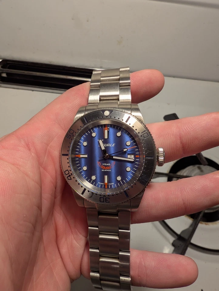 Squale 1545 30 Atmos esfera azul versión elaborada Foto 3 de 4