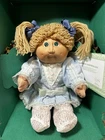 Cabbage Patch Kid/ Coleco/HM 2/Near mint/Poodle Hair/Wheat Blond/Green Eyes