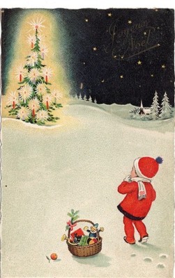 AK / FANTASIE / FROHES NEUES JAHR / WEIHNACHTEN