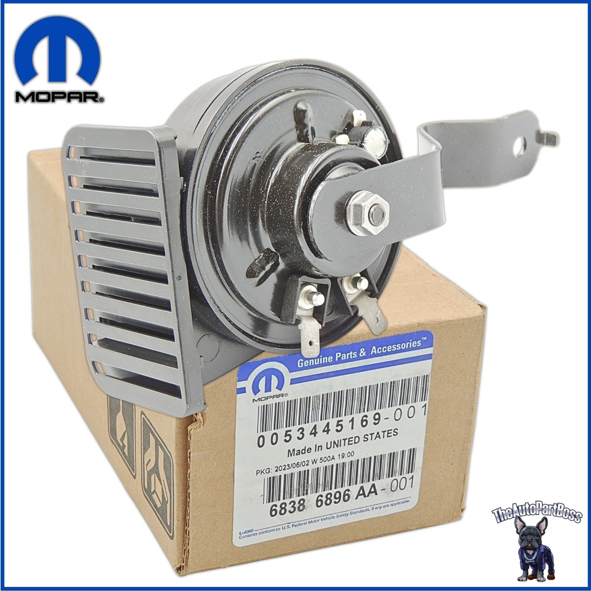 906、908.903.901.900.899まとめて購入 Horn And Bracket OEM Mopar 68386896AA | eBay