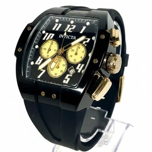 49982 Invicta S1 Rallye Vortce Chronographe Cadran or noir 47mm Montres pour hommes Sauvez !