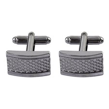 1 Pair Men s Cufflinks Elegant Carved Cuff Link Business Shirt Cufflinks