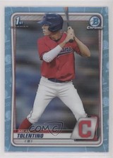 2020 Bowman Draft Chrome Sky Blue Refractor Milan Tolentino #BD-4 l8e