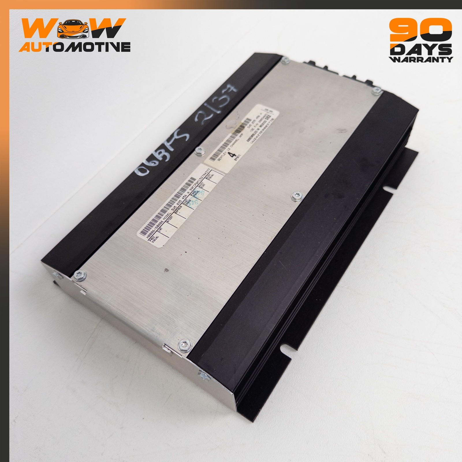 06-13 BENTLEY CONTINENTAL FLYING SPUR AUDIO SOUND SYSTEM AMPLIFIER AMP OEM 