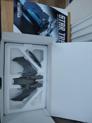Eaglemoss Star Trek XL Scimitar Reman Warbird Sonderausgabe Boxed & Magazin