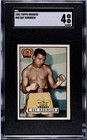 SUGAR RAY ROBINSON ~ 1951 Topps Ringside Boxingð¥SGC 4 - Beautiful Cardð¥HOF