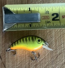 Strike King Bitsy Minnow Perch Color 1 1/4" Ultralight Crankbait fishing Lure