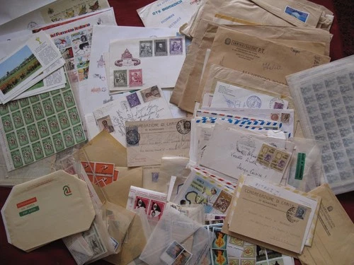 Italy, Vatican, San Marino LARGE Collection Sheets, Blocks, FDC, Pope Covers,