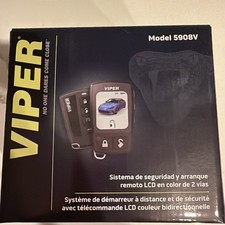 Viper 5908V 2-Way Color LCD Remote Start  Security System - Up to 1 Mile Range