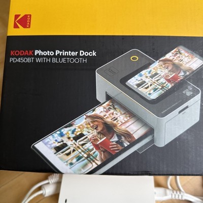 Kodak PD450BT Wireless Digital Photo Printer With Extra Paper