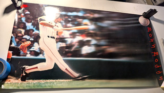 Vintage Wade Boggs Boston Red Socks Nike 36X20 Poster Rare