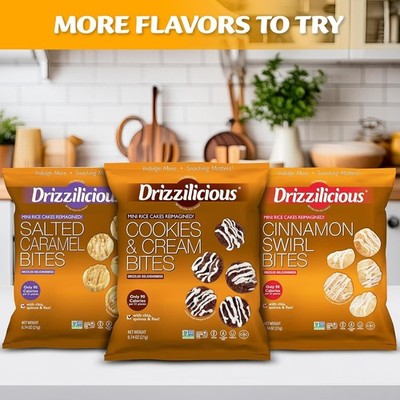 Drizzilicious Variety Pack .74oz 32 count | S'mores, Cinnamon