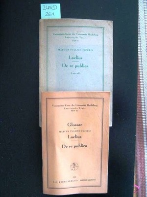 Laelius. De re publica. Auswahl. Cicero, Marcus: