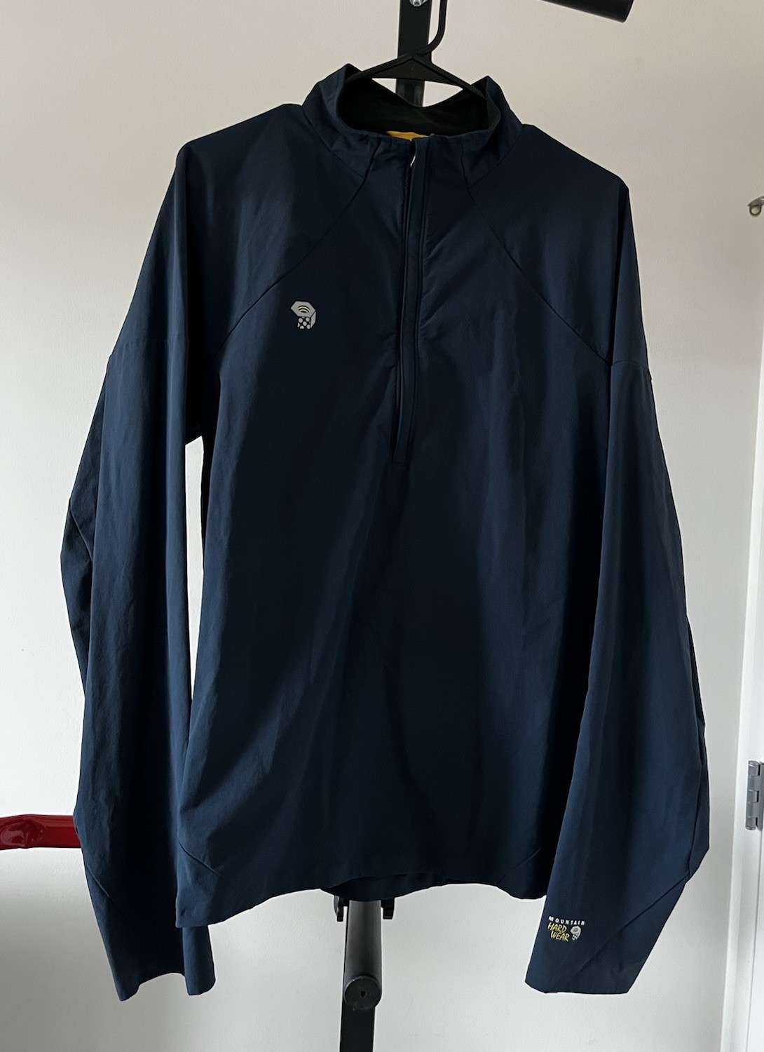 Mountain Hardwear Chockstone 1/2 Zip Pullover Navy Blue Jacket Men’s Size XL