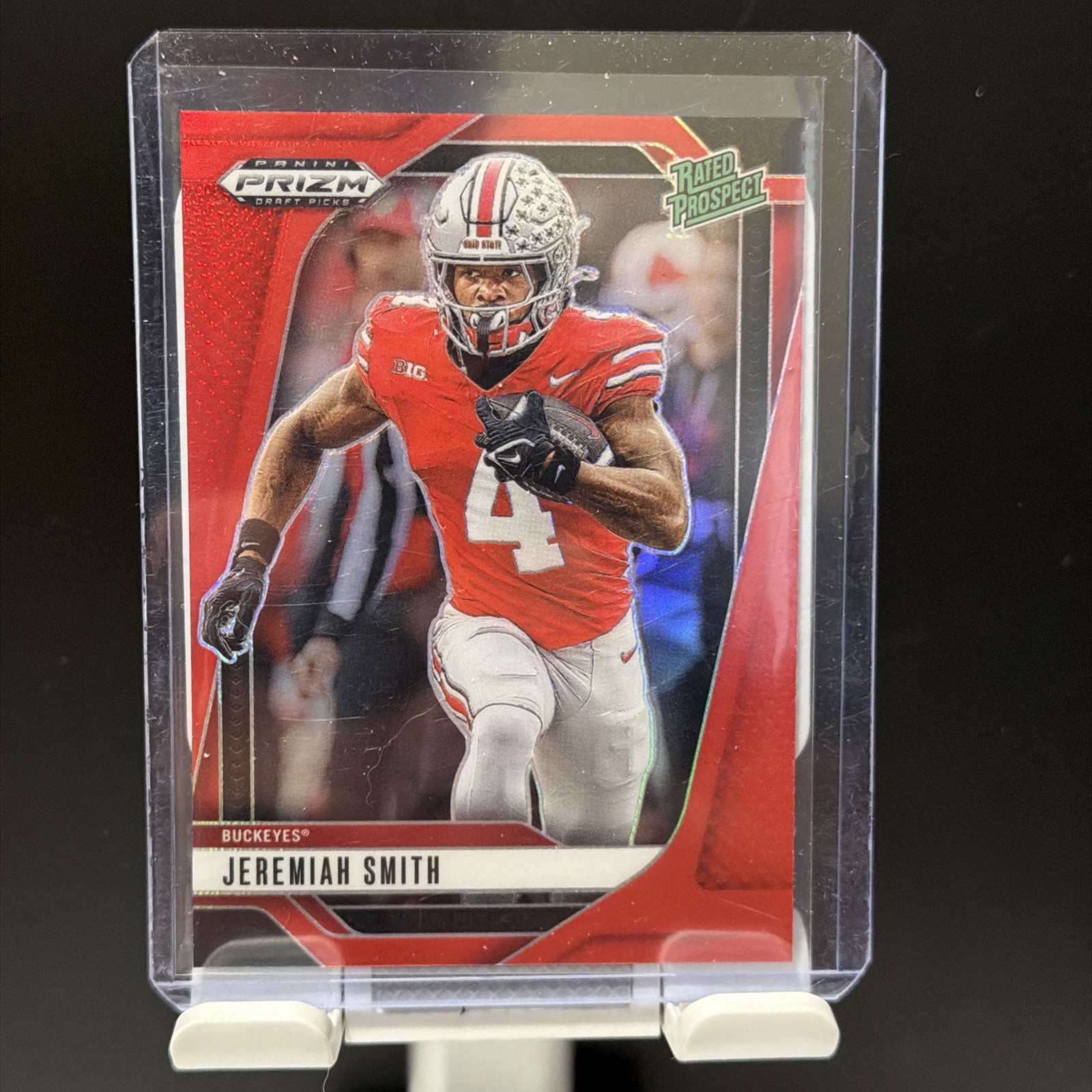 2025 Panini Prizm Draft Picks - Jeremiah Smith #160 Red Prizm /399 (RC)
