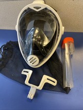 Crane Adult A/M Full Size Snorkel Mask With Camera Mount And Bag