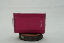 Sony Cyber-shot DSC-T300 10.1MP Digital Camera Red CCD Vintage Pocket Battery