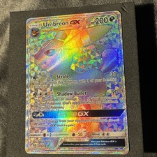 Umbreon GX Secret Rainbow Rare 2017 Pokemon TCG Sun & Moon 154/149 NM on eBay