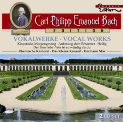 Carl Philipp Emanuel Bach Carl Philipp Emanuel Bach: Vokalwerke (CD) Album