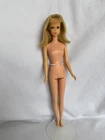 Vintage 1966 Blonde Francie Barbie Bent Leg Rooted Lashes Japan