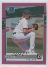 2020 Panini Donruss Optic Rated Rookies Retail Pink Prizm AJ Puk #49 0o6v
