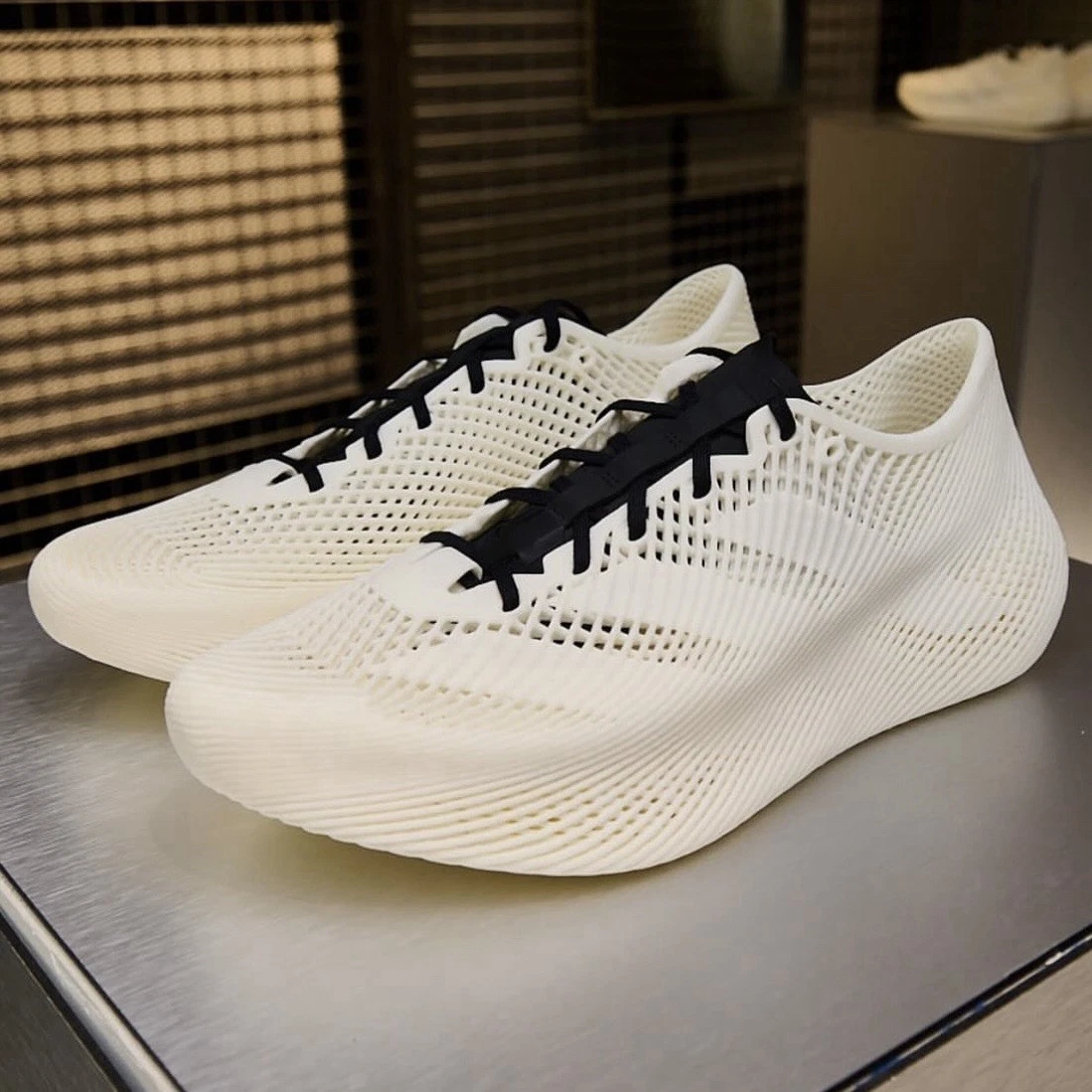 Adidas Climacool Lace Men’s Athletic Shoe White Sneaker Trainer Footwear #637