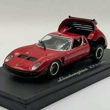 Kyosho 1/43 Lamborghini Jota SVR Red Model, Museum Collection, Used