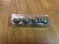 4 Teelichter Teelichtkerzen Kerzen Sukkulente Succulente Deko Depot Steine NEU