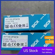 1PCS NEW Unopened Sick WT100-2P3419 Photoelectric Sensor WT1002P3419 Fast Ship