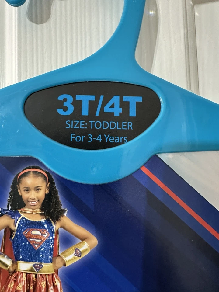 Disfraz DC Supergirl Niño con Capa y Accesorios Foto 3 de 4