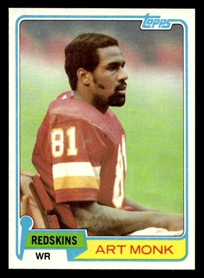 1981 Topps #194 Art Monk Washington Redskins RC HOF MINT NO RESERVE!