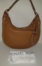 Michael Kors Lauryn Acorn Brown Large Leather...