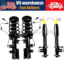 4X Front Rear Shock Absorbers Struts Assys Fit Lincoln MKX 2016-2018 w/ Electric