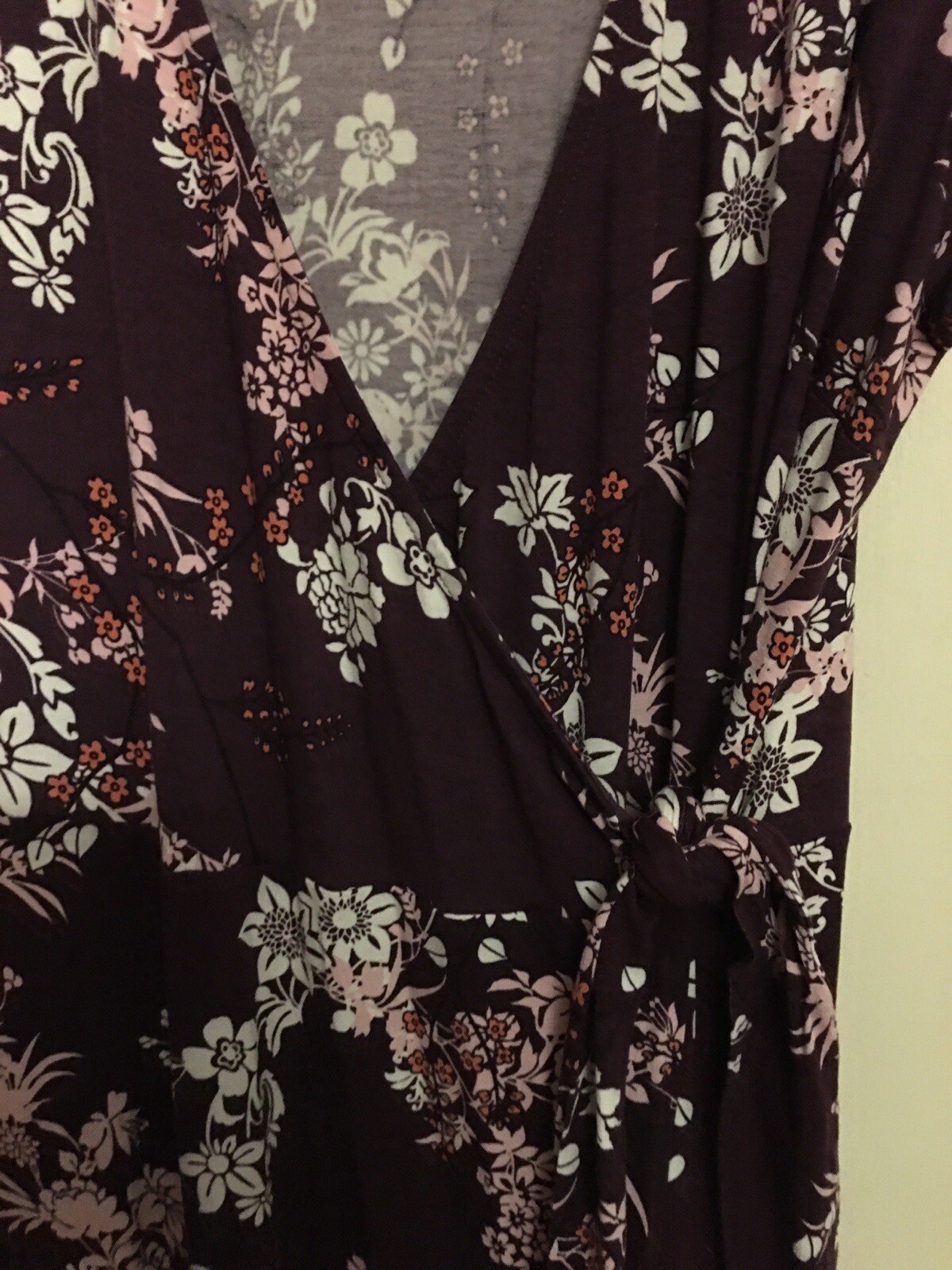 M&Co Wrap Dress Size 18 Purple eBay